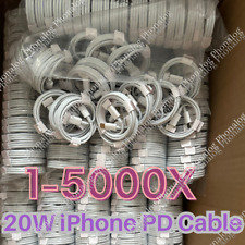 1-5000X Lot PD USB Type C Fast Charger Cable For Apple iPhone 14 13 12 11 XR XS picture