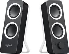 Logitech Z200 2.0 Multimedia Speakers with Stereo Sound (2-Piece), Black NEW picture
