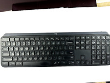 genuine Logitech MX Keys Advanced Wireless Illuminated Keyboard - Black picture