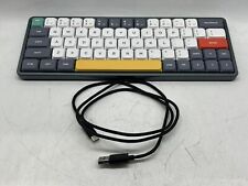 NuPhy Air60 Gray White 64 Keys Ultra Slim Wireless Mechanical Keyboard Used Read picture