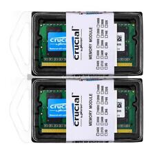 Crucial  PC3L-12800S 16GB 2x8GB DDR3L 1600 MHz 2RX8 SO-DIMM Laptop Memory 1.35V picture
