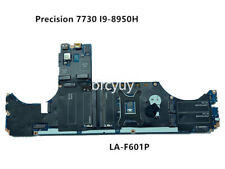 LA-F601P For Dell PRECISION 7730 M7730 Motherboard CN-01DY8W I9-8950HK CPU picture