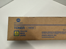 Genuine Konica Minolta TN619Y (A3VX230) Yellow Toner Cartridge - NEW SEALED picture