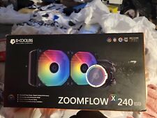 ID-COOLING ZOOMFLOW 240X ARGB CPU Water Cooler 5V Addressable RGB AIO Cooler... picture