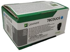 Lexmark 78C0UCG (Same As 78C1UC0 ) Ultra-High-Yield Cyan Toner Cartridge ~New picture