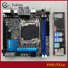 FOR ASROCK X99E-ITX/ac DDR4 LGA 2011-V3 32GB Mini-ITX Motherboard Test OK picture