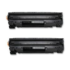 2PK CE285A 85A Black Toner Cartridge for HP LaserJet P1102 P1102W P1109 M1217nfw picture