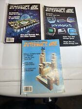 Lot 3 INTERFACE AGE MAGAZINES 1980 June November December Home Computing Vintage picture