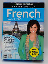 Instant Immersion French Levels 1,2,3 Family Edition DVD-ROM PC and MAC picture