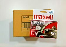 Maxell UR-90 Blank Audio Cassette Tapes (6 Pack) 90 Min Normal Bias - Recording picture