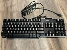 Dell SK-8115 ODJ331 Black and Silver Ergonomic 104 Keys USB-Wired Keyboard picture