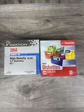 Imation Diskettes Lot. 1.44MB. Brand New. You Receive Everything In Picture. picture
