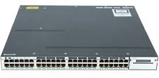 CISCO Catalyst 48 - Port Network Gigabit Switch - WS-C3750X-48PF-L V06 Tested picture