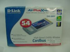NEW SEALED D-LINK AIR PLUS XTREME G HIGH SPEED 2.4GHZ WIRELESS CARDBUS DWL-G650 picture