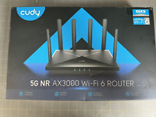 Cudy New 5G NR SA NSA AX3000 WiFi 6 CPE Router, AX3000 Dual SIM 5G Cellular picture