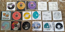 VARIOUS Vintage Windows PC Software CD discs Serif Sony Logitech P-touch DeLorme picture