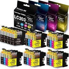 EASYPRINT (5-Set + Extra 5X Black) Compatible LC203XL LC201XL LC203 LC201 Ink... picture
