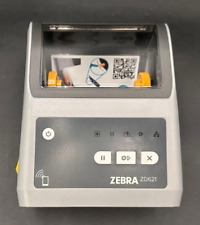 Zebra ZD621 Thermal Transfer Label Printer ZD6A042-301F00EZ, No AC Adapter picture
