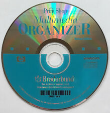 Broderbund Print Shop Multimedia Organizer for Windows MINT CD 1997 C4455-18610 picture