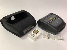 Zebra ZQ520 ZQ52-AUE0000-00 Thermal Barcode Label Printer + Battery & Case *READ picture