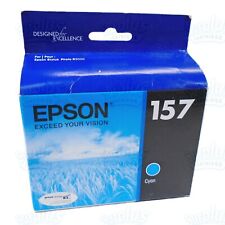 Genuine Epson 157 Cyan Ultrachrome K3 Ink T157 T1572 T157220 Stylus Photo R3000 picture