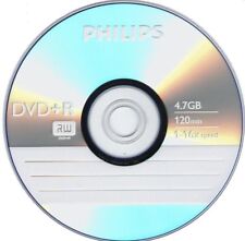 25 PHILIPS Blank DVD+R Plus R Logo Branded 16X 4.7GB Media Disc picture