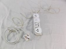 Belkin Protected 3 Outlet Surge Protector White used/ pre-owned 110224 picture
