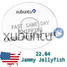 Xubuntu 22.04.2 Installer/Live DVD - Same Day Shipping, Laser Printed Label, USA picture