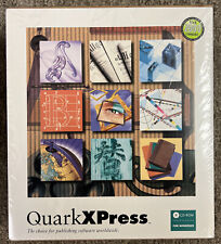 Quark XPress 4.1 CD-Rom for Windows with 3.5” Disks and Mac Install -SEALED (A1) picture