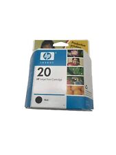 HP 20 Black Ink jet Cartridge Expired NEW IN BOX & Sealed  picture