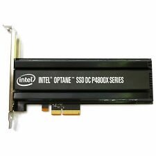 Intel 750GB SSD P4800X Optane DC PBW HHHL PCIe 3.0 x4 NVMe SSDPED1K750GA01 picture