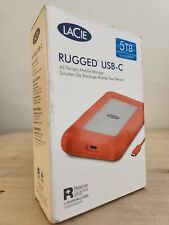 LaCie Rugged 5TB External USB-C 3.2 Portable Hard Drive (STFR5000800) - Sealed picture