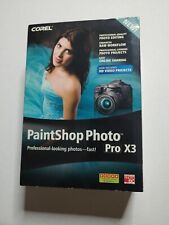 Corel PaintShop Photo Pro X3 Software with box. picture