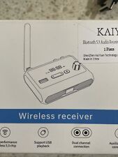 NEW Kaiy Bluetooth 5.3 Receiver for Home Stereo, Long Range, Superior Sound ￼ picture