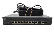 Cisco SF302-08P 8-Port FE PoE Managed Switch - TESTED w/ AC ADAPTER + WARRANTY picture
