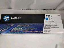 HP 827A CF301A CF301AC Cyan Toner Cartridge Color LaserJet Enterprise Sealed 1C picture