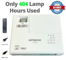 Hitachi CP-DX250 DLP Projector 2500 Lumens 3D Full HD HDMI - Only 404 Hours Used picture