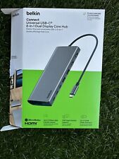 New Belkin CONNECT USB-C 8-in-1 Dual Display Core Hub picture