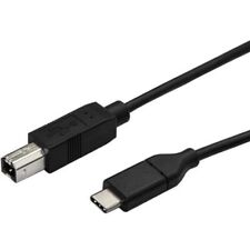 StarTech.com 3m 10 ft USB C to USB B Printer Cable - M/M - USB 2.0 - USB C to picture