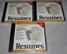 3 -Rare 1999 Proventure Resumes • CD-ROM - Windows • Create Professional Resumes picture