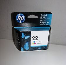 HP 22 Tri-Color Ink Cartridge (Expired May 2023) BRAND NEW UNOPENED picture