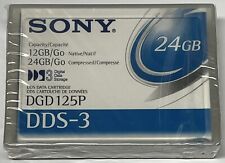 Sony DDS3/DDS-3 Premium DAT Data Tape/Cartridge 12/24GB DGD125P 125P 4mm picture