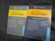 2 pkg of 50 ProMaster Ultra Premium Glossy Paper - 4