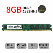8GB 4GB DDR3 1333MHz PC3-10600U 240Pin DIMM Desktop Memory RAM Kingston LOT BT picture