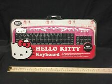 Hello Kitty USB Keyboard Sanrio Sakar Pink Hot Keys Spill Resistant NEW picture