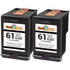 2PK  HP61XL 2-Black Ink Cartridge ENVY 4500 4501 4502 4504 5530 5531  picture