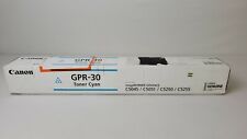 Genuine OEM Canon GPR-30 (2793B003AA) Cyan Toner Cartridge C5045 C5051 C5250 -M8 picture