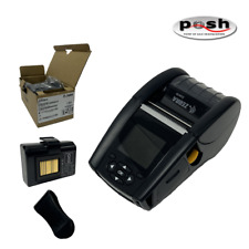 NEW Zebra ZQ610 Barcode Label Printer: ZQ61-AUFA000-00 w/ Battery and Belt clip picture