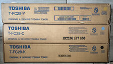 3 Set Toshiba T-FC28-Y, T-FC28-B, T-FC28-C Beand NEW all sealed. picture