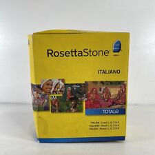 Rosetta Stone Italian Level 1, 2, 3 & 4 Set picture